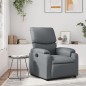 vidaXL Relaxsessel Grau Kunstleder vidaXL Relaxsessel Grau Kunstleder