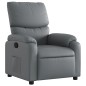vidaXL Relaxsessel Grau Kunstleder vidaXL Relaxsessel Grau Kunstleder