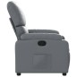 vidaXL Relaxsessel Grau Kunstleder vidaXL Relaxsessel Grau Kunstleder