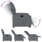 vidaXL Relaxsessel Grau Kunstleder vidaXL Relaxsessel Grau Kunstleder