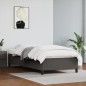 vidaXL Bettgestell Grau 100x200 cm Kunstleder vidaXL Bettgestell Grau 100x200 cm Kunstleder