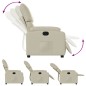 vidaXL Relaxsessel Creme Kunstleder vidaXL Relaxsessel Creme Kunstleder