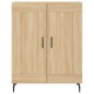 Highboard Sonoma-Eiche 69,5x34x180 cm Holzwerkstoff Highboard Sonoma-Eiche 69,5x34x180 cm Holzwerkstoff