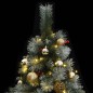 vidaXL Künstlicher Weihnachtsbaum Klappbar 300 LEDs & Kugeln 180 cm vidaXL Künstlicher Weihnachtsbaum Klappbar 300 LEDs & Kugeln 180 cm