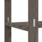 vidaXL Lagerregal mit 5 Böden Grau 170x38x170 cm Massivholz Kiefer vidaXL Lagerregal mit 5 Böden Grau 170x38x170 cm Massivholz Kiefer