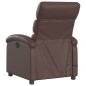vidaXL Massagesessel Braun Kunstleder vidaXL Massagesessel Braun Kunstleder