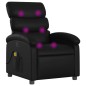 vidaXL Massagesessel Schwarz Kunstleder vidaXL Massagesessel Schwarz Kunstleder