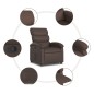 vidaXL Relaxsessel Braun Kunstleder vidaXL Relaxsessel Braun Kunstleder