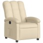 vidaXL Relaxsessel Creme Stoff vidaXL Relaxsessel Creme Stoff