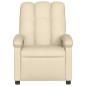 vidaXL Relaxsessel Creme Stoff vidaXL Relaxsessel Creme Stoff