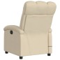 vidaXL Massagesessel Creme Stoff vidaXL Massagesessel Creme Stoff