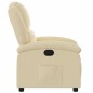 vidaXL Relaxsessel Creme Stoff vidaXL Relaxsessel Creme Stoff