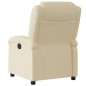 vidaXL Relaxsessel Creme Stoff vidaXL Relaxsessel Creme Stoff