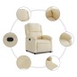 vidaXL Relaxsessel Creme Stoff vidaXL Relaxsessel Creme Stoff