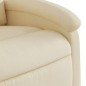 vidaXL Relaxsessel Creme Stoff vidaXL Relaxsessel Creme Stoff