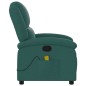 vidaXL Massagesessel Dunkelgrün Stoff vidaXL Massagesessel Dunkelgrün Stoff