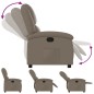 vidaXL Relaxsessel Cappuccino-Braun Kunstleder vidaXL Relaxsessel Cappuccino-Braun Kunstleder