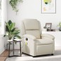 vidaXL Massagesessel Creme Kunstleder vidaXL Massagesessel Creme Kunstleder