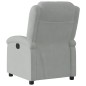 vidaXL Relaxsessel Hellgrau Samt vidaXL Relaxsessel Hellgrau Samt