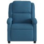 vidaXL Relaxsessel Blau Samt vidaXL Relaxsessel Blau Samt