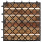 vidaXL Terrassenfliesen 20 Stk. Weiß 30x30 cm Massivholz Akazie vidaXL Terrassenfliesen 20 Stk. Weiß 30x30 cm Massivholz Akazie