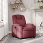 vidaXL Relaxsessel Weinrot Stoff vidaXL Relaxsessel Weinrot Stoff