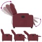 vidaXL Relaxsessel Weinrot Stoff vidaXL Relaxsessel Weinrot Stoff