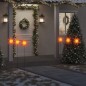 vidaXL LED-Weihnachtssterne 3 Stk. mit Erdspießen Faltbar Rot 35 cm vidaXL LED-Weihnachtssterne 3 Stk. mit Erdspießen Faltbar Rot 35 cm
