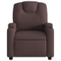 vidaXL Massagesessel Dunkelbraun Stoff vidaXL Massagesessel Dunkelbraun Stoff