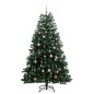 vidaXL Künstlicher Weihnachtsbaum Klappbar 300 LEDs & Kugeln 240 cm vidaXL Künstlicher Weihnachtsbaum Klappbar 300 LEDs & Kugeln 240 cm