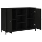 vidaXL Sideboard Schwarz 100x35x70 cm Holzwerkstoff vidaXL Sideboard Schwarz 100x35x70 cm Holzwerkstoff