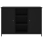vidaXL Sideboard Schwarz 100x35x70 cm Holzwerkstoff vidaXL Sideboard Schwarz 100x35x70 cm Holzwerkstoff