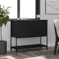 vidaXL Sideboard Schwarz 100x36x85 cm Holzwerkstoff vidaXL Sideboard Schwarz 100x36x85 cm Holzwerkstoff