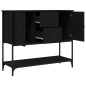 vidaXL Sideboard Schwarz 100x36x85 cm Holzwerkstoff vidaXL Sideboard Schwarz 100x36x85 cm Holzwerkstoff