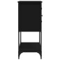 vidaXL Sideboard Schwarz 100x36x85 cm Holzwerkstoff vidaXL Sideboard Schwarz 100x36x85 cm Holzwerkstoff