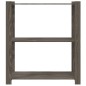 vidaXL Lagerregal mit 3 Böden Grau 80x38x90 cm Massivholz Kiefer vidaXL Lagerregal mit 3 Böden Grau 80x38x90 cm Massivholz Kiefer