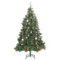 vidaXL Künstlicher Weihnachtsbaum Klappbar 300 LEDs & Kugeln 240 cm vidaXL Künstlicher Weihnachtsbaum Klappbar 300 LEDs & Kugeln 240 cm