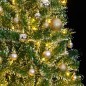 vidaXL Künstlicher Weihnachtsbaum 300 LEDs & Kugeln Beschneit 180 cm vidaXL Künstlicher Weihnachtsbaum 300 LEDs & Kugeln Beschneit 180 cm