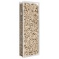 vidaXL Brennholzregal 80x28x222 cm Edelstahl vidaXL Brennholzregal 80x28x222 cm Edelstahl