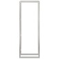 vidaXL Brennholzregal 80x28x222 cm Edelstahl vidaXL Brennholzregal 80x28x222 cm Edelstahl