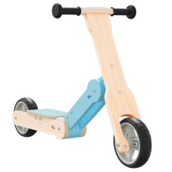 vidaXL Kinderroller 2-in-1 Hellblau