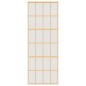 vidaXL Schiebetür Golden 76x205 cm Matt ESG-Glas und Aluminium vidaXL Schiebetür Golden 76x205 cm Matt ESG-Glas und Aluminium