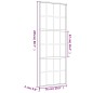 vidaXL Schiebetür Golden 76x205 cm Matt ESG-Glas und Aluminium vidaXL Schiebetür Golden 76x205 cm Matt ESG-Glas und Aluminium