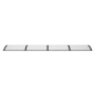 vidaXL Türvordach Schwarz 350x100 cm Polycarbonat vidaXL Türvordach Schwarz 350x100 cm Polycarbonat
