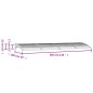 vidaXL Türvordach Schwarz 350x100 cm Polycarbonat vidaXL Türvordach Schwarz 350x100 cm Polycarbonat