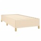 Bettgestell Creme 80x200 cm Stoff Bettgestell Creme 80x200 cm Stoff