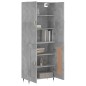 vidaXL Highboard Betongrau 69,5x34x180 cm Holzwerkstoff vidaXL Highboard Betongrau 69,5x34x180 cm Holzwerkstoff