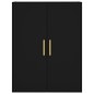 vidaXL Highboard Schwarz 69,5x34x180 cm Holzwerkstoff vidaXL Highboard Schwarz 69,5x34x180 cm Holzwerkstoff
