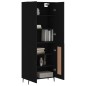 vidaXL Highboard Schwarz 69,5x34x180 cm Holzwerkstoff vidaXL Highboard Schwarz 69,5x34x180 cm Holzwerkstoff