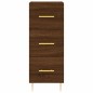 vidaXL Highboard Braun Eichen-Optik 34,5x34x180 cm Holzwerkstoff vidaXL Highboard Braun Eichen-Optik 34,5x34x180 cm Holzwerkstoff